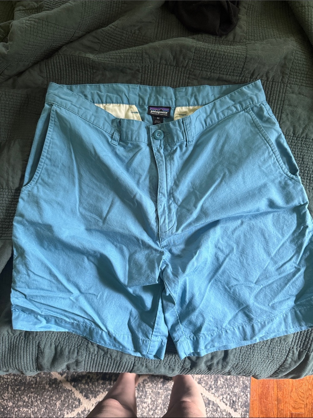 Patagonia Sky Blue Men's Casual Shorts
